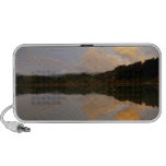 Lake at sunset iPhone speakers