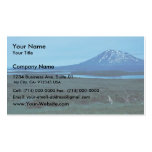 Lake Becharof and Mt. Peulik, Alaska Peninsula Business Card Template