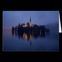 Lake Bled Card