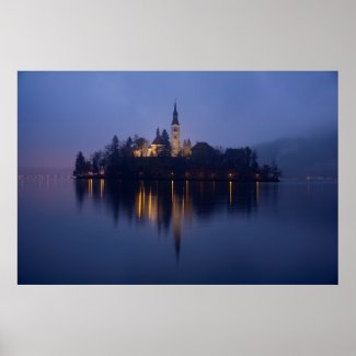 Lake Bled photography by cARTerART Poster