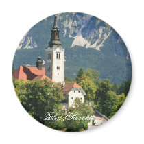 Lake Bled ,Slovenia Refrigerator Magnet