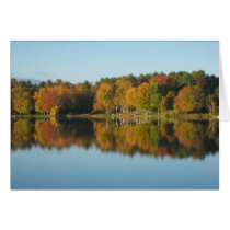 Lake Bomoseen in the Fall cards