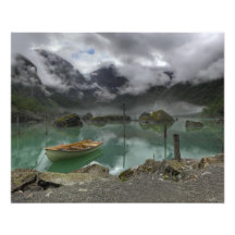Lake Bondhus Norway Photographic Print