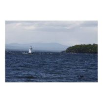 Lake Champlain Breakwater posters by VermontCardCompany Lake Champlain Breakwater posters