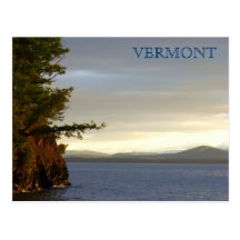 Lake Champlain from Shelburn Farms, VT Postcard