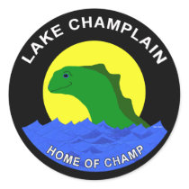 Lake Champlain stickers by rpmwear Lake Champlain stickers