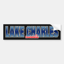 Lake Charles Bumper Bumper Sticker
