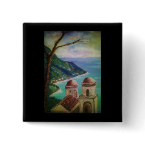 Lake Como, Italy Button