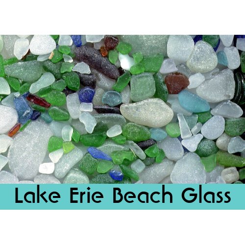 Lake Erie Beach Glass card
