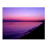 Lake Erie Magenta Postcard
