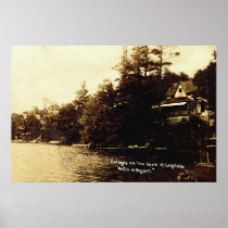 Lake Fenton, north of Bayport, Michigan Posters
