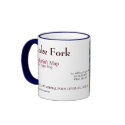 Lake Fork-Saw Mill Hump Mug by MartinsMap Lake Fork-Saw Mill Hump Mug
