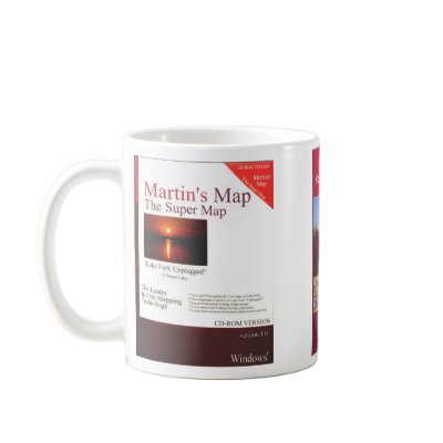 Lake Fork "Unplugged" Mug by MartinsMap