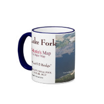 Lake Fork-W. 515 Bridge mugs by MartinsMap Lake Fork-W. 515 Bridge mugs