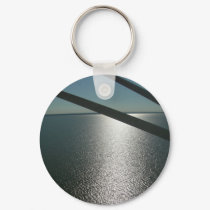 Lake from a Sea Plane keychains