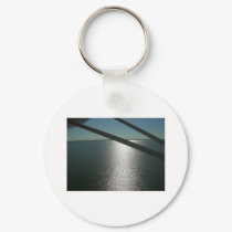 Lake from a Sea Plane keychains
