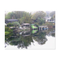 Lake Front Postcard by squirrel27 Lake Front Postcard