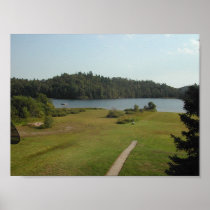 Lake Front Poster