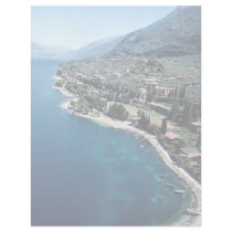 Lake Garda, Italy Letterhead Design
