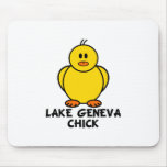 Lake Geneva Wisconsin Chick Mouse Pads