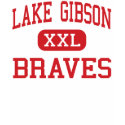 Lake Gibson - Braves - High - Lakeland Florida t-shirts