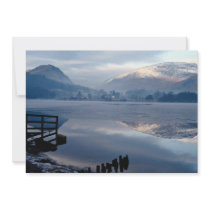 Lake Grasmere, Lake District, England Personalized Invitation