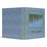 Lake Grasses 3 Ring Binder