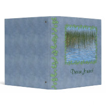 Lake Grasses 3 Ring Binder