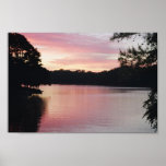 Lake Hartwell Sunrise Poster