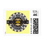 Lake Hood Strip Alaska Z41 Airport Stamp