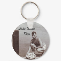 Lake House Keychain by kahmier Lake House Keychain