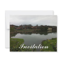 Lake houses in Taiwan Custom Announcement