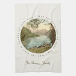 Lake in Kerry Ireland with Irish Blessing Hand Towels