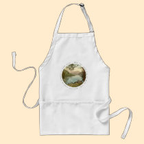 Lake in Kerry Ireland with Irish Proverb Apron