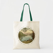Lake in Kerry Ireland with Irish Proverb Bag at Zazzle