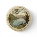Lake in Kerry Ireland with Irish Proverb Button