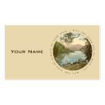Lake in Kerry Ireland with Proverb Business Card