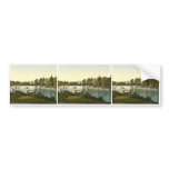 Lake in public garden, Karlsruhe, Baden, Germany m Bumper Sticker