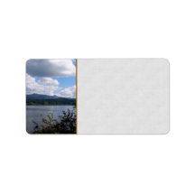 Lake In The City Address Label