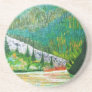 Lake In The Mountain Beverage Coasters