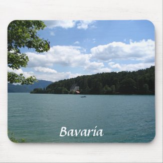 Lake in Upper Bavaria mousepad