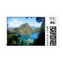 Lake Kayangan, Coron, Palawan, Philippines Stamp