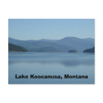 Lake Koocanusa Montana Postcard