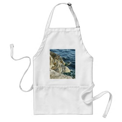 Lake Ladoga landscape Apron by wwwsikhote