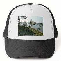 Lake Ladoga landscape hats by wwwsikhote Lake Ladoga landscape hats