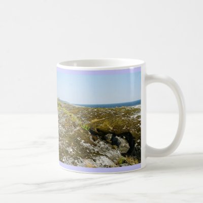 Lake Ladoga landscape Mug by wwwsikhote