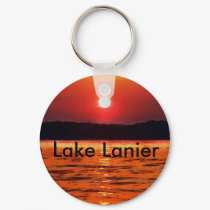 Lake Lanier Keychain by PotomacInk Lake Lanier Keychain