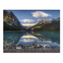 Lake Louise at sunrise, Banff National Park, Postcard