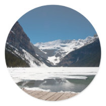 Lake Louise Round Sticker