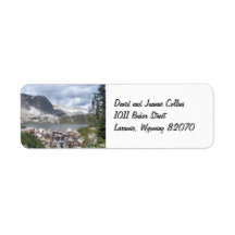Lake Marie Mountains Return Address Labels